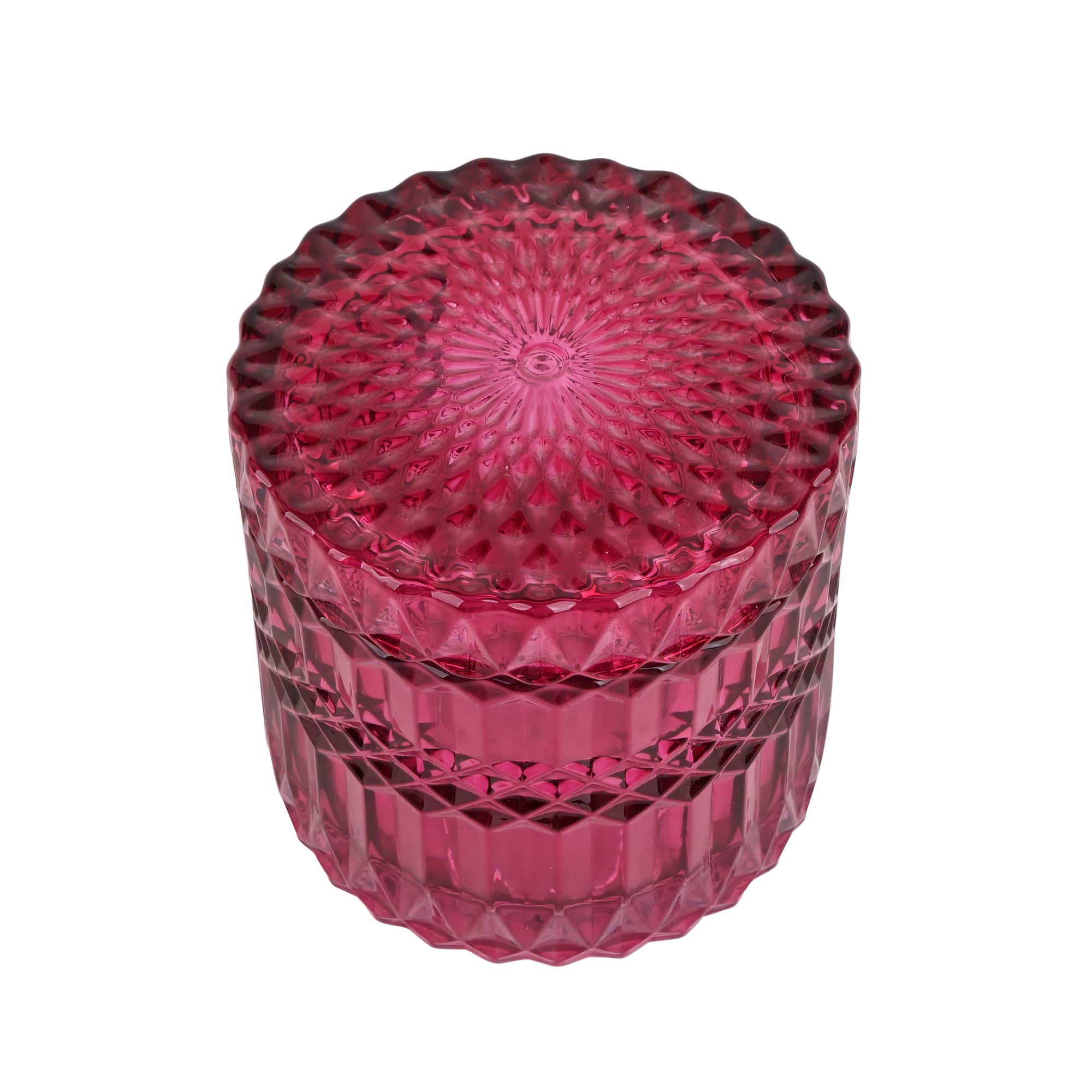 4" Glass Container with Lid by Ashland